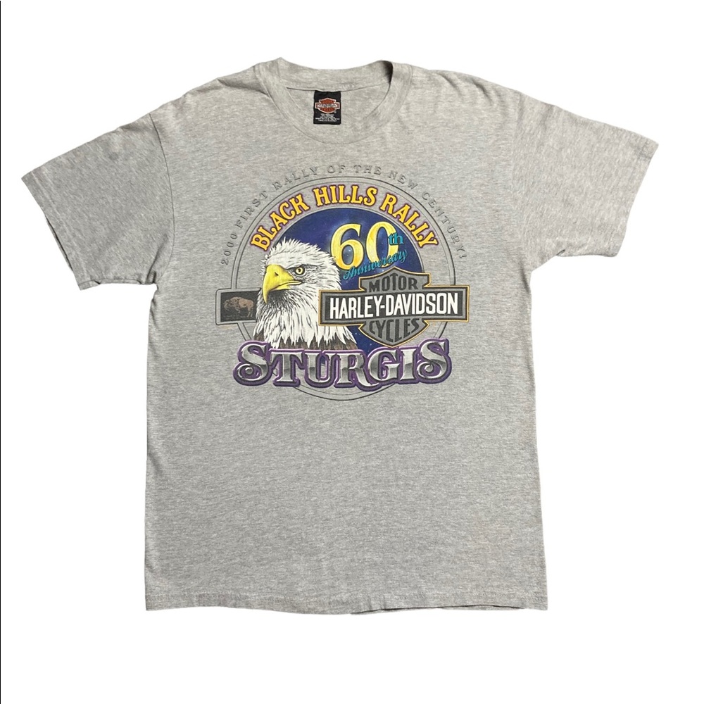 Harley Davidson 60th Black Hills Rally Large T Shirt